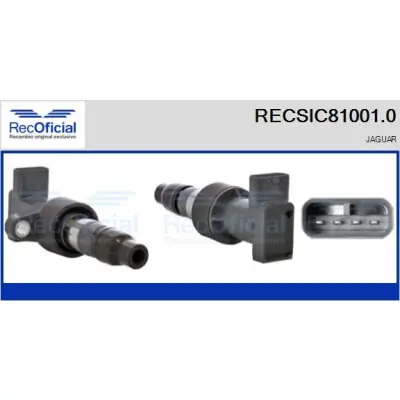 Ordenar Ahora Mismo Bobina de encendido RECOFICIAL RECSIC81001.0 RECOFICIAL RECSIC81001.0